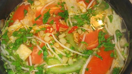 Canh Chua Bắp Cải