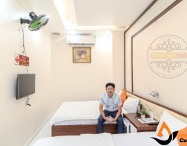 Phòng đôi 2 giường Lớn có cửa sổ